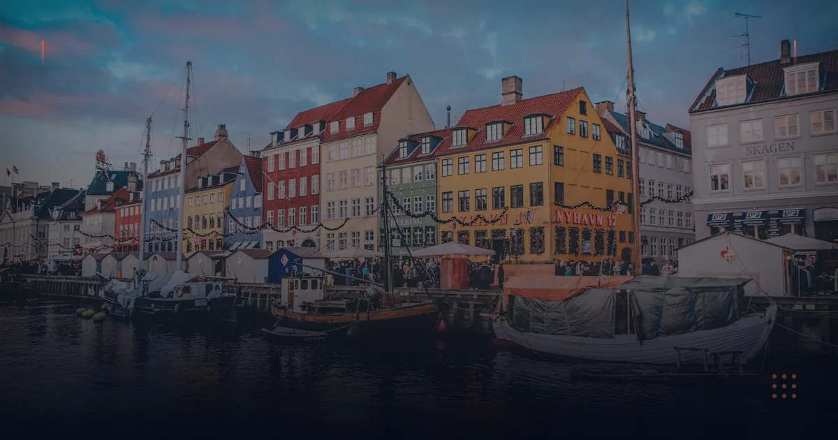 Esbjerg havnefront om aftenen — lokal dating-atmosfære i Vestjylland